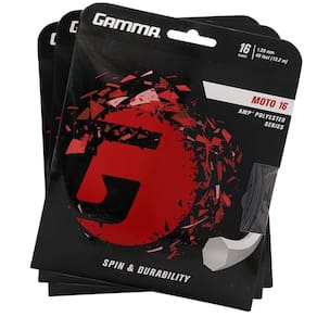 Corda Gamma Moto 16L 1.29mm Pack com 3 Unidades - Preta