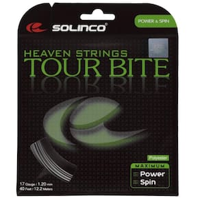 Corda Solinco Tour Bite 17L 1.20mm Prata - Set Individual