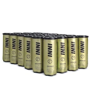 Bola de Tênis Inni Grand Clay Premium Caixa com 24 Tubos