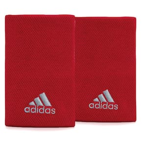 Munhequeira Adidas Longa com 02 Unidades Vermelha