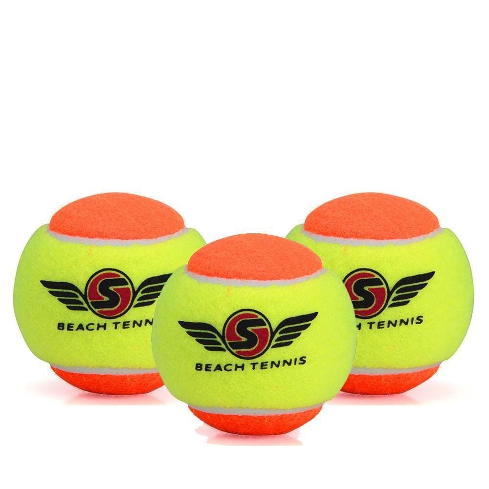 Bola de Beach Tennis Sexy Pacote com 03 Bolas