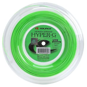 Corda Solinco Hyper G 18 1.15mm Rolo com 200 Metros Verde