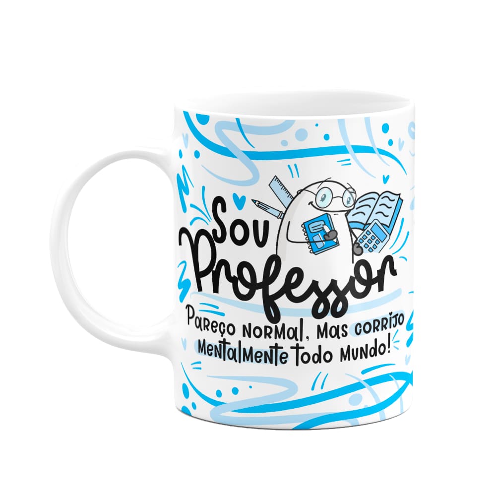 Caneca Flork Profissões - Sou Professor