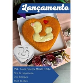Forma Ballerine Caparroz Mamae e Bebe (1158) Dia Das Maes