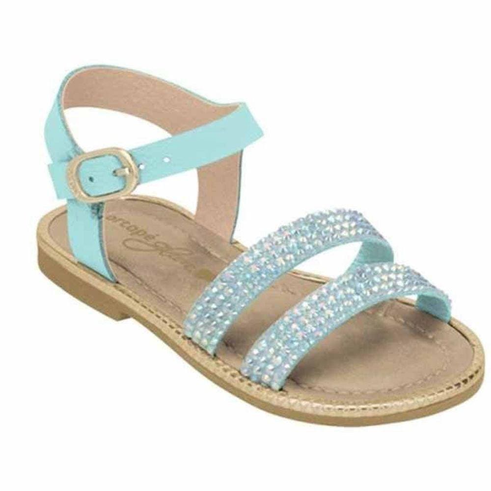 Sandália Infantill Dreams Baby Nº26 Cor Turquesa - Ortopé