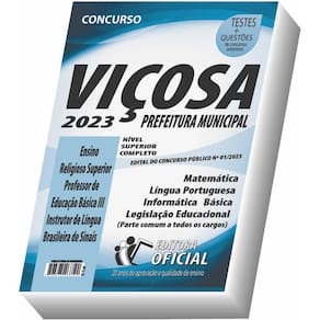 Apostila Prefeitura Municipal de Viçosa - MG - Nível Superior - Parte Comum aos Cargos