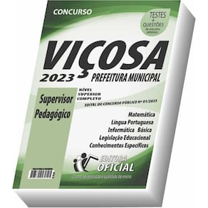 Apostila Prefeitura Municipal de Viçosa - MG - Supervisor Pedagógico