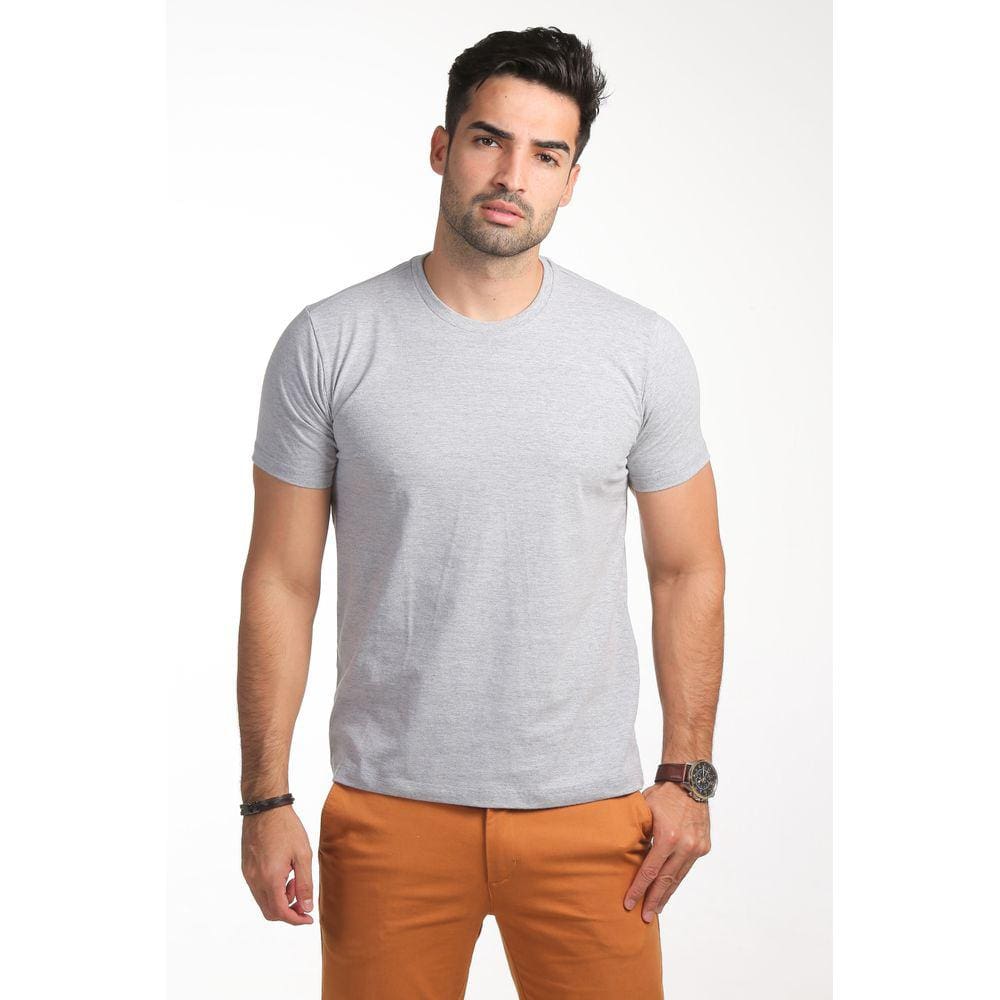 Camiseta Tradicional Cinza 100% algodão