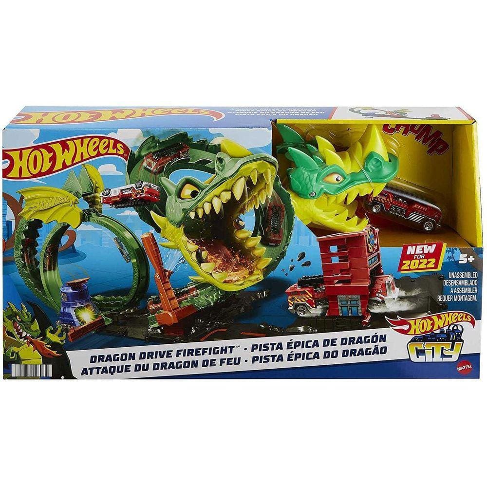 Pista Hot Wheels Dragon Destroyer Mattel