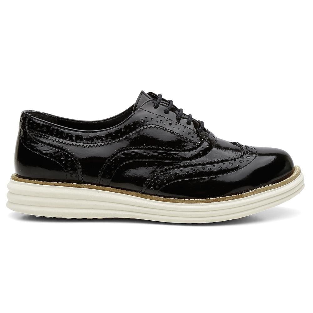 Sapato Casual Oxford Feminino Conforto Estilo