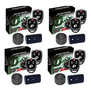 Kit 4 Alarmes Moto Pósitron G8 Pro 350 Duoblock Universal Sensor Presença
