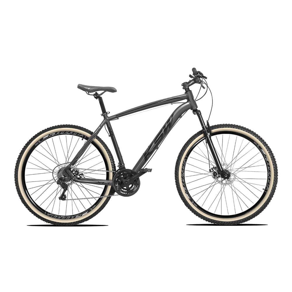 Bicicleta MTB Aro 29 KSW 27 Marcha Freio a Disco Cubos K7