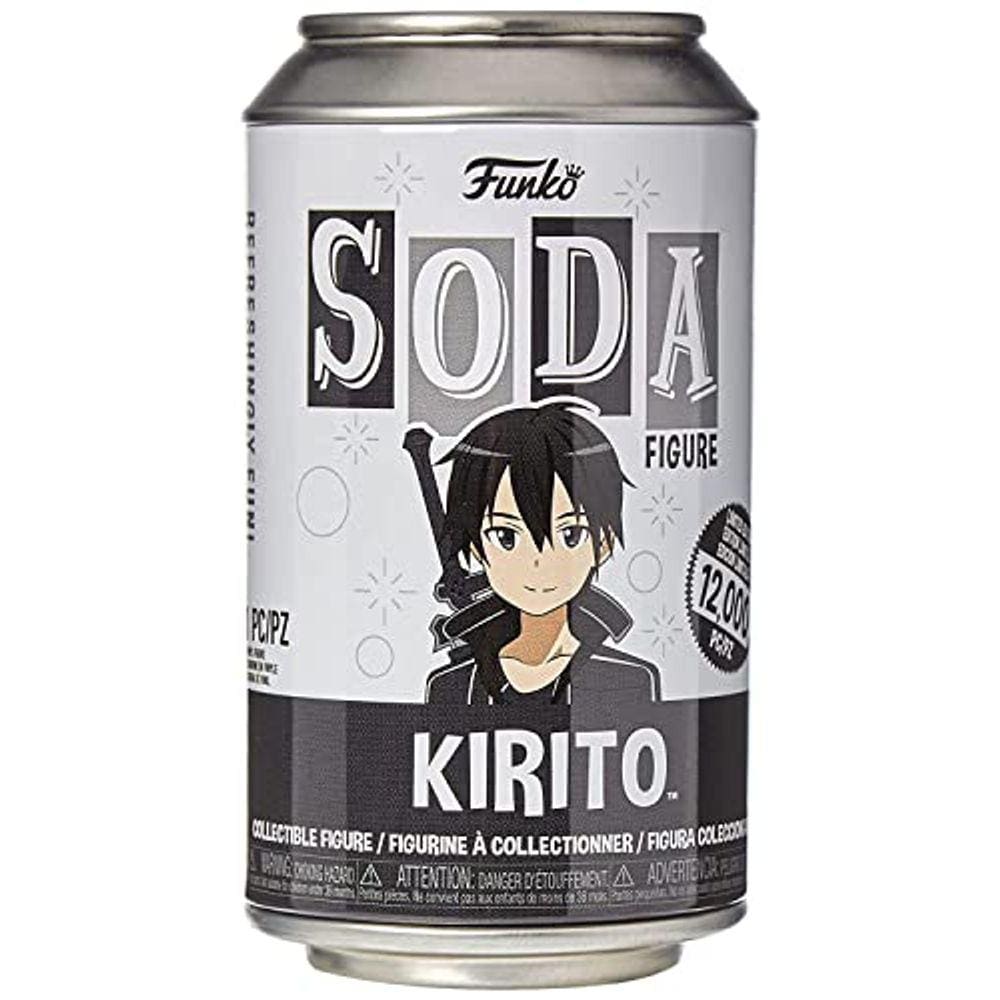 Espada Arte Online Kirito Vinil Soda Figura