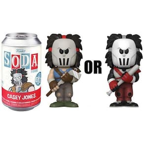 Boneco de refrigerante de vinil Teenage Mutant Ninja Casey Jones