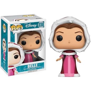Funko POP Disney: Beauty & The Beast-Winter Belle Action Figure,Multi,3,75 polegadas