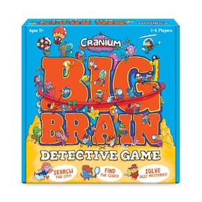 Funko Cranium Big Brain Detective Jogo para 1-4 Jogadores Idade
