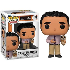 Funko POP TV: O Escritório - Oscar com Espantalho, Multicolorido, 3,75 polegadas (57397)