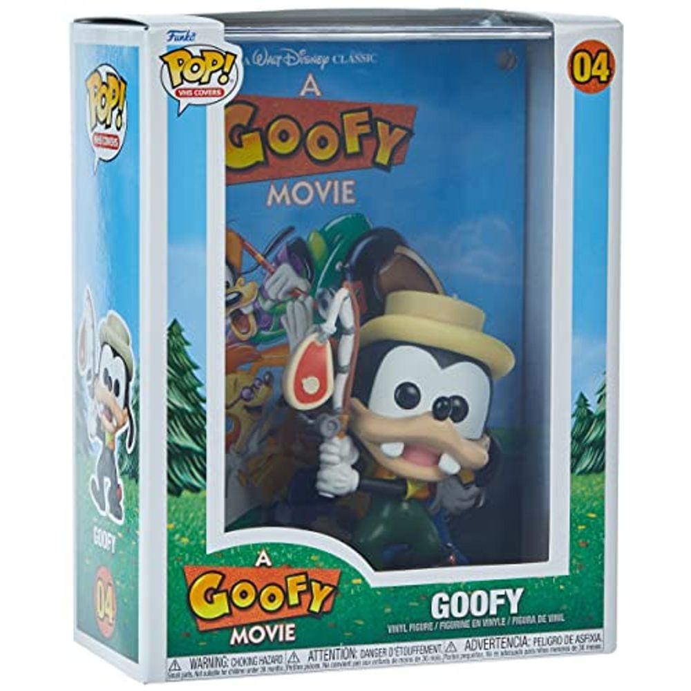 Funko Pop! Capa VHS: Disney - O Filme do Pateta, Pateta (Exclusivo Amazon)