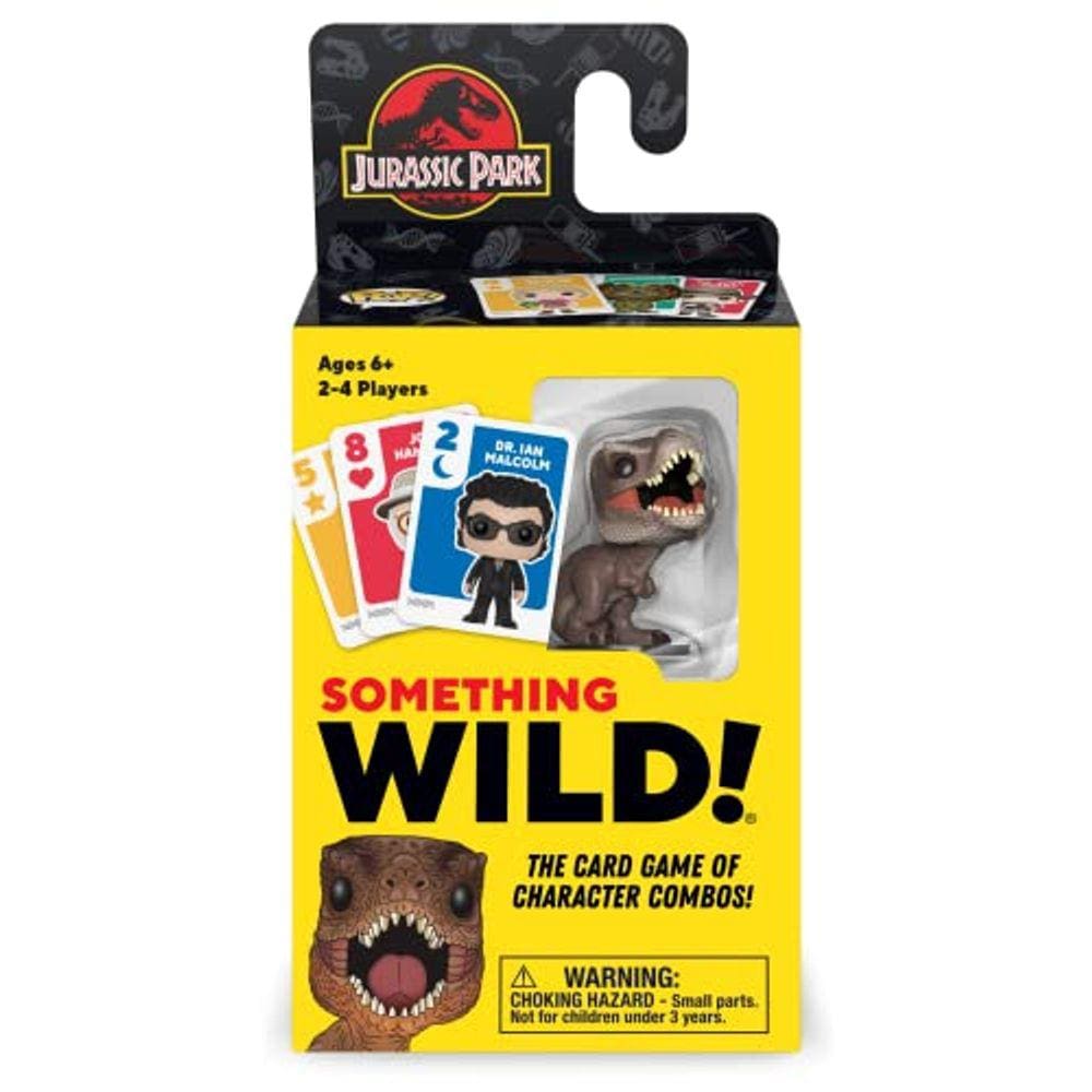 Funko Algo Selvagem! Jurassic Park Card Game para 2-4 jogar