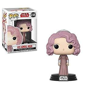 Funko POP! Star Wars: Os Últimos Jedi - Boneco colecionável do Vice-Almirante Holdo