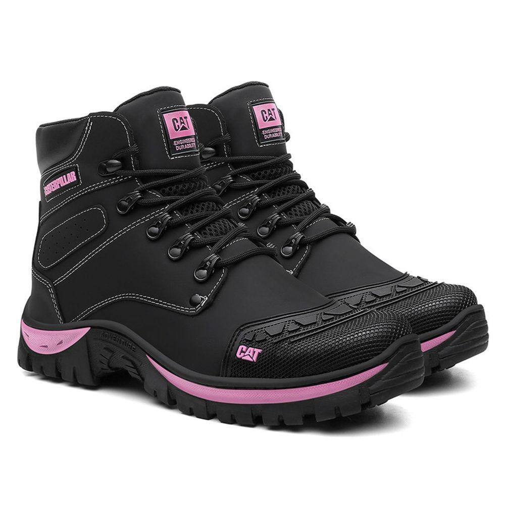 Bota Caterpillar Adventure Feminino Rosa Nude - Caterpillar