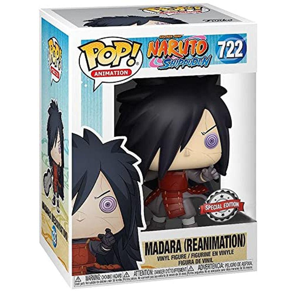 Funko POP! Animação: Naruto Shippuden - Madara [Reanimação] #722 Exclusivo