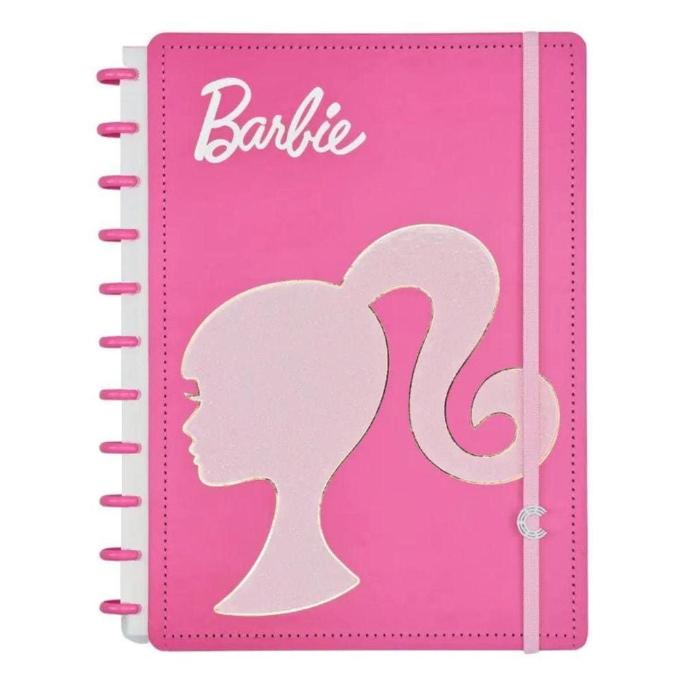 Caderno Inteligente Grande- Barbie Pink - 80Fls - Ci