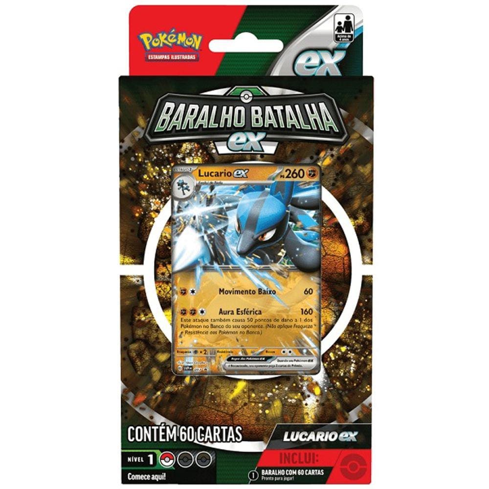 Starter Deck Baralho Cartas Pokémon Deoxys V COPAG