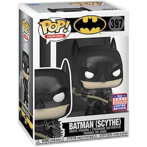 Funko Batman com Scythe Pop Vinyl Figure, Preto