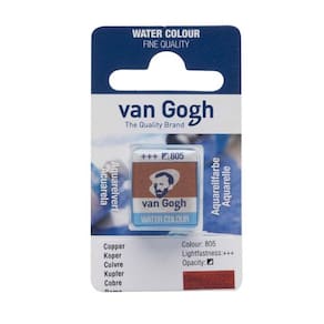 Aquarela Pastilha Talens Van Gogh 805 Cobre