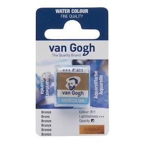 Aquarela Pastilha Talens Van Gogh 811 Bronze