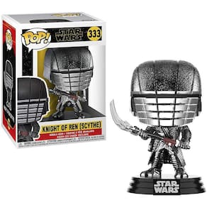 Funko Pop! Star Wars: Ascensão do Skywalker - Cavaleiros de Ren Scythe (Hematite Chrome)