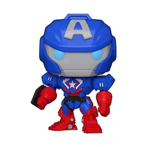 Funko Pop! Marvel: Avengers Mech Strike - Capitão América (Glow)