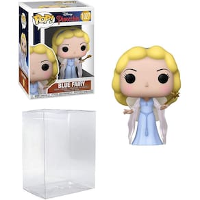 Blue Fairy Pop #1027 Disney Pinocchio Vinyl Figure (Empacotado com Protetor EcoTek para Proteger a Caixa de Exibição)