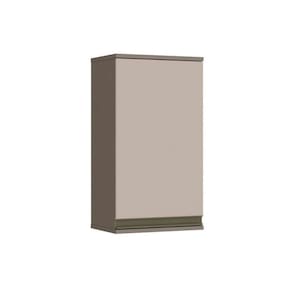 Armário Aéreo Cozinha Modulado Connect C/ 1 Porta Duna/cristal - Henn
