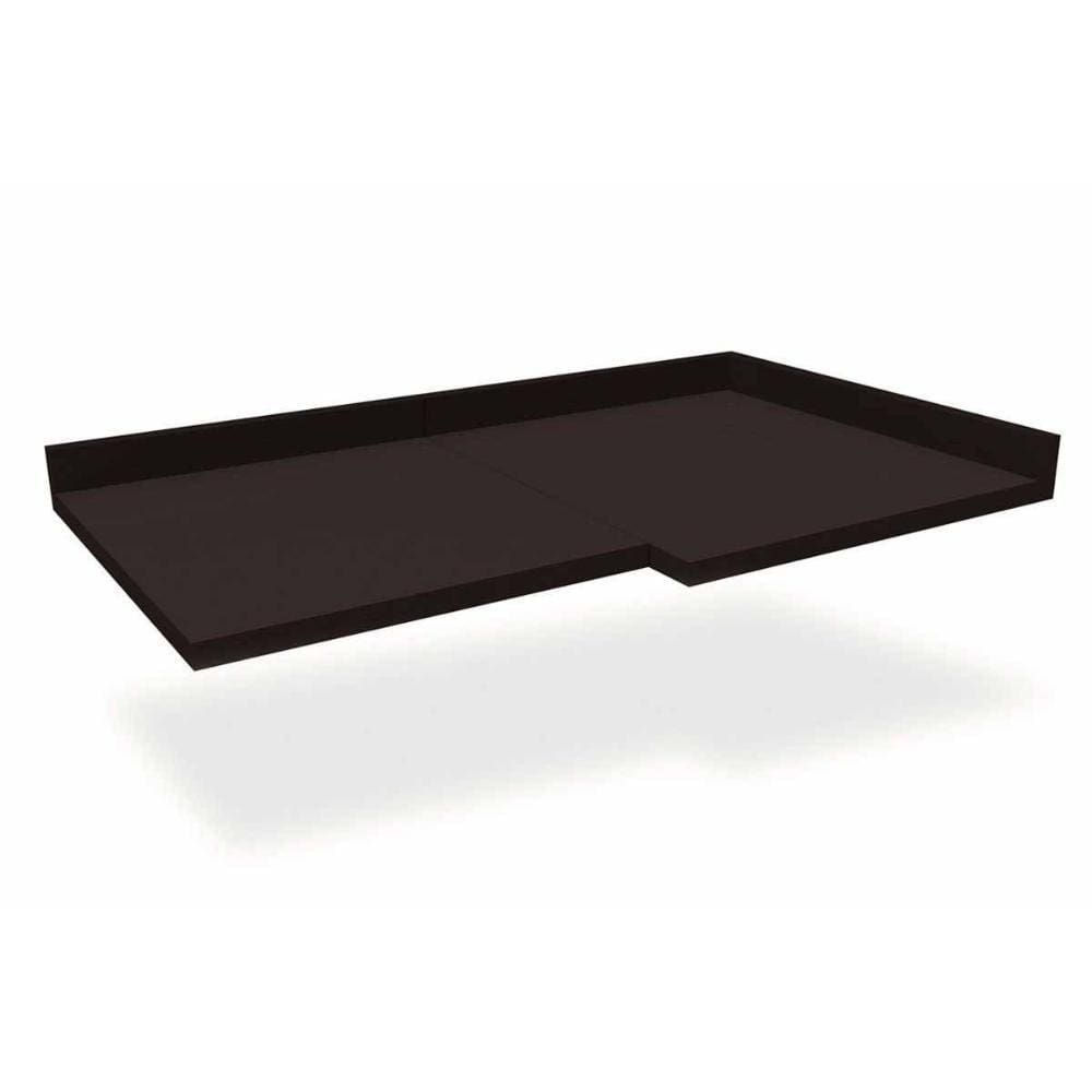 Módulo Cozinha Kappesberg Lótus Tampo Canto Reto B649 98cm Preto