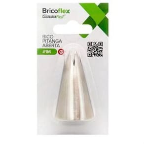 Bico De Confeitar Bricoflex Inox 304 G Pitanga Aberta 1m