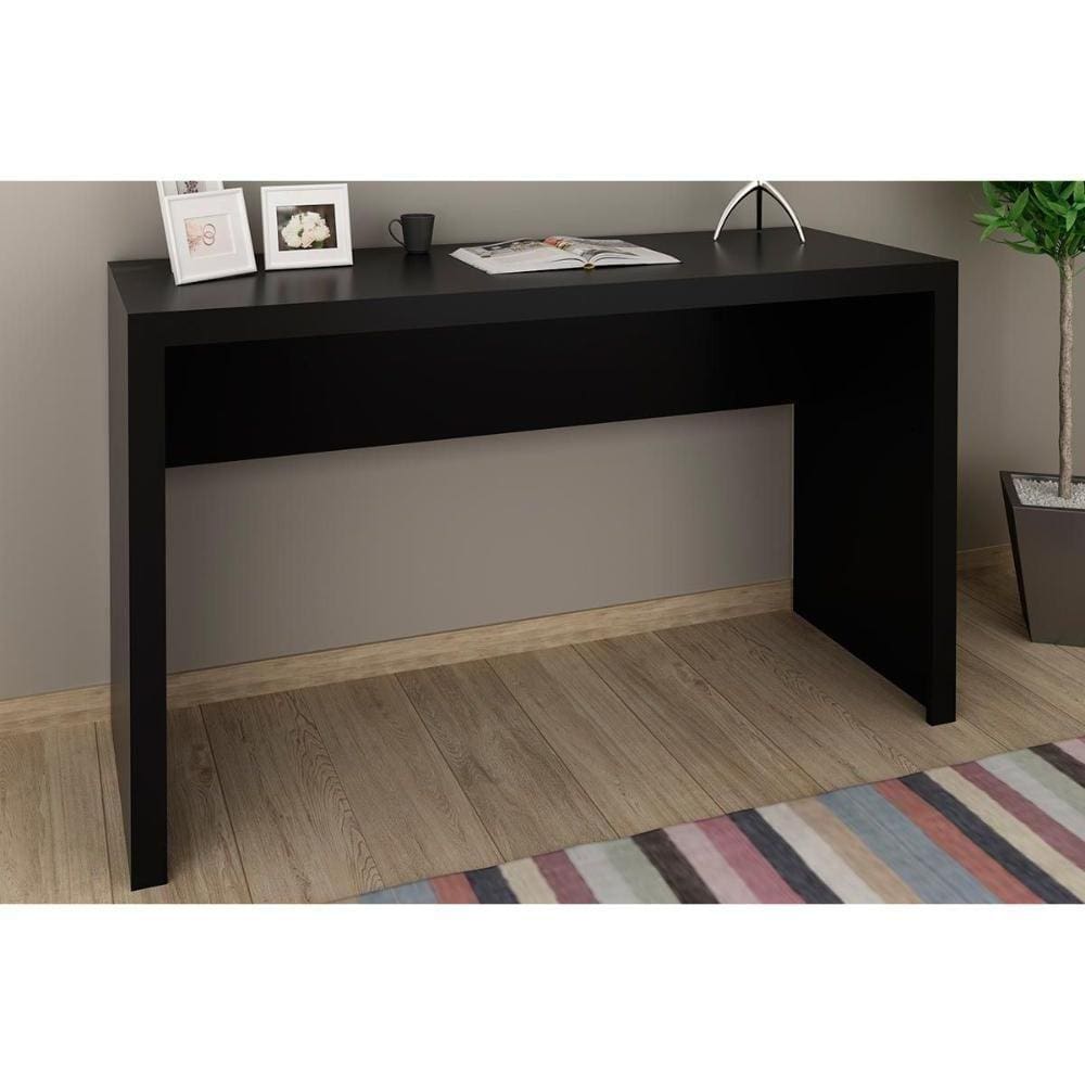 Mesa De Computador Solteiro Me4135 Preto - Tecno Mobili