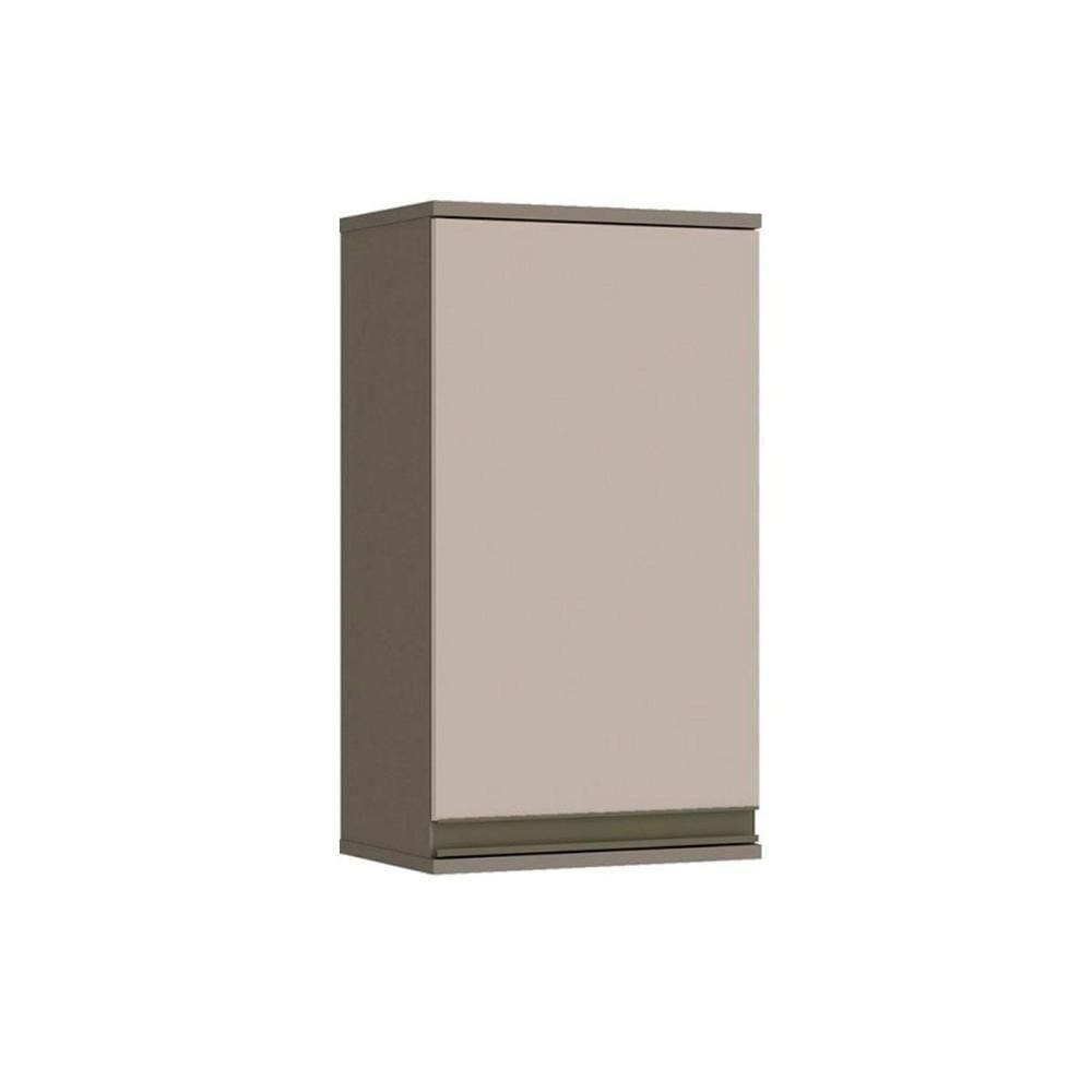 Armário Aéreo P/ Cozinha Connect C/ 1 Porta 35cm Duna/cristal - Henn