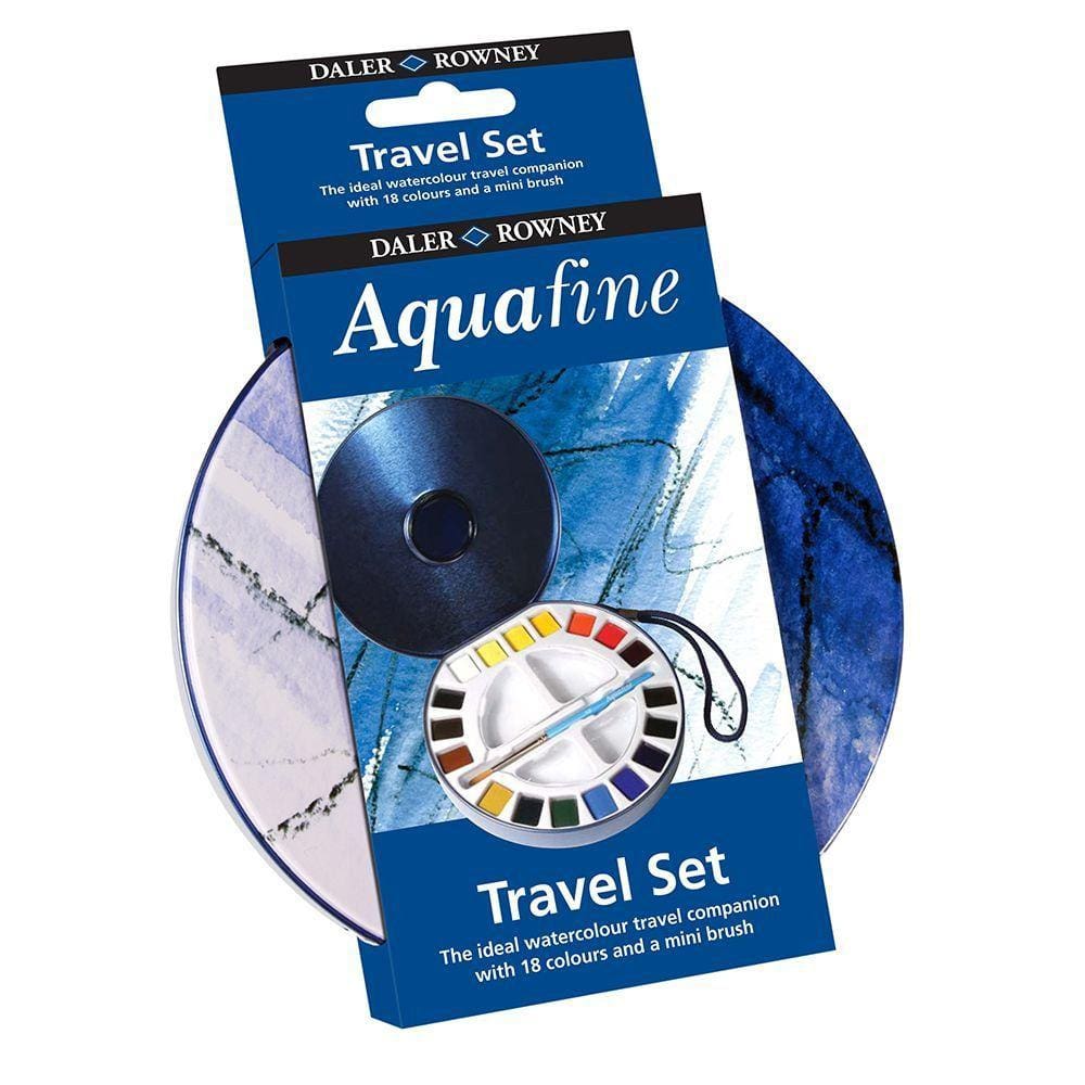 Aquarela Pastilha Daler Rowney Aquafine 18 Cores Lata 131900030