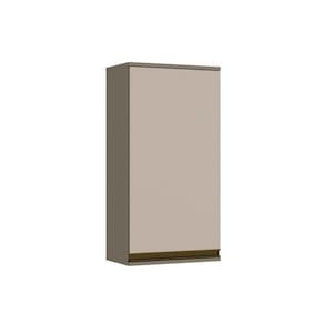 Armário Aéreo P/ Cozinha Connect 1 Porta 40cm Duna/cristal - Henn