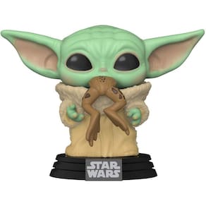 Funko Pop! Star Wars: The Mandalorian - A Criança com Sapo Vinil Bobblehead