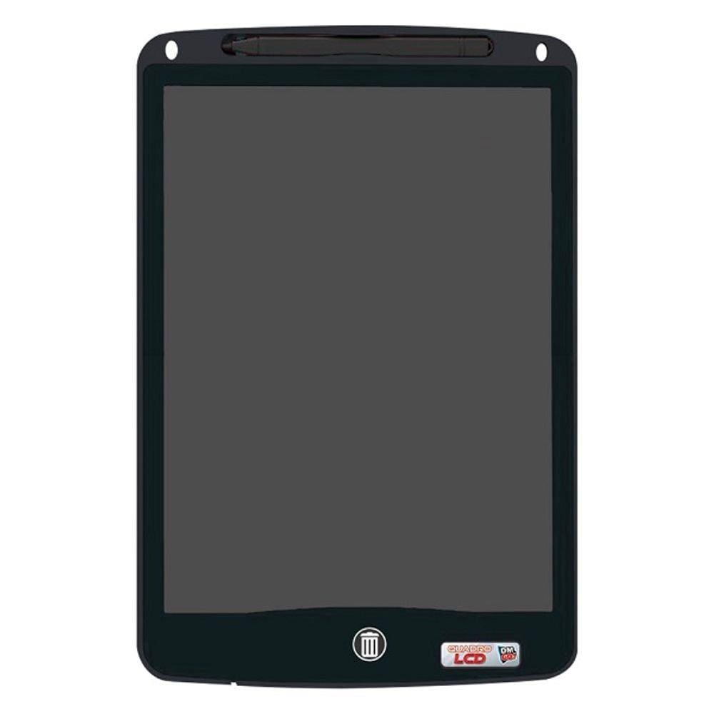 Lousa Magica Quadro LCD Tela 30CM DM TOYS Preto