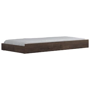 Cama Auxiliar Aquarela Ébano - Santos Andirá