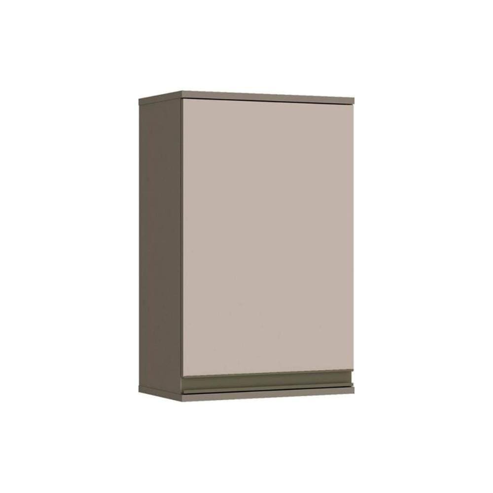 Armário Aéreo P/ Cozinha Connect C/ 1 Porta 40cm Duna/cristal - Henn