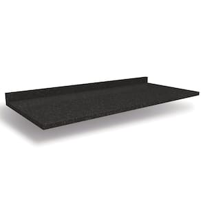 Módulo Cozinha Kappesberg Lótus Tampo P/ Balcão S515 120cm Preto Brilho