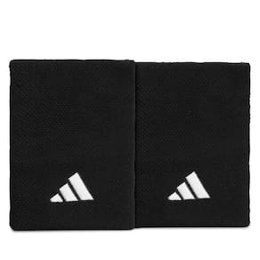 Munhequeira Adidas Tennis WB Longa com 02 unidades Preta e Branca