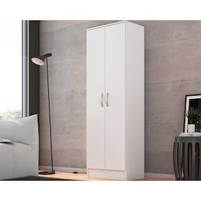 Armário Sapateira Quarto Golden C/ 2 Portas Branco - Demóbile