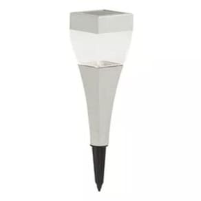 Kit - 5 Espetos Para Jardim Led Solar 1w Luz Branca - Eua