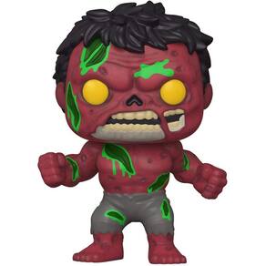 Funko Pop! Marvel: Marvel Zombies - Red Hulk, 3.75 polegadas
